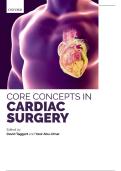 Core Concepts in Cardiac Surgery 1st Edition &lpar;2018&rpar; &ndash; Taggart &ndash; Ebook PDF
