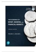 TEST BANK FOR The Economics of Money&comma; Banking and Financial Markets&comma; Global Edition 13th Edition by Frederic Mishkin ISBN&colon; 978-1292409481 COMPLETE GUIDE ALL CHAPTERS COVERED 100&percnt; VERIFIED A&plus; GRADE ASSURED&excl;&excl;&excl;&excl;&excl;NEW LATEST UPDATE&excl;&excl;&excl;&excl;&excl;