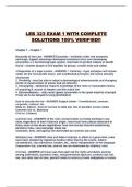LEB 323 EXAM 1 WITH COMPLETE SOLUTIONS 100&percnt; VERIFIED&excl;&excl;