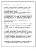 PSYC 387 Exam Questions With Complete Solutions