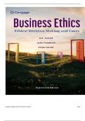 TEST BANK FOR Business Ethics&colon; Ethical Decision Making and Cases 14th Edition by O&period; C&period; Ferrell&comma; John Fraedrich&comma; Ferrell ISBN&colon;978-8214043099 COMPLETE GUIDE ALL CHAPTERS COVERED 100&percnt; VERIFIED A&plus; GRADE ASSURED&excl;&excl;&excl;&excl;&excl;&excl;NEW LATEST UPDATE&excl;&excl;&excl;&excl;&excl;