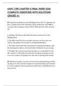 AAPC CPB CHAPTER 12 FINAL PAPER 2026 COMPLETE QUESTIONS WITH SOLUTIONS GRADED A&plus;