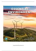 TEST BANK FOR Essential Environment&colon; The Science Behind the Stories 7th Edition by Jay H Withgott&semi; Matthew Laposata ISBN&colon;9780138276959 COMPLETE GUIDE ALL CHAPTERS COVERED 100&percnt; VERIFIED A&plus; GRADE ASSURED&excl;&excl;&excl;&excl;&excl;NEW LATEST UPDATE&excl;&excl;&excl;&excl;