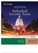 TEST BANK FOR South-Western Federal Taxation 2025&colon; Individual Income Taxes 48th Edition by James Young&comma; Annette Nellen&comma;Mark Persellin ISBN&colon;978-0357988954 COMPLETE GUIDE ALL CHAPTERS COVERED 100&percnt; VERIFIED A&plus; GRADE ASSURED&excl;&excl;&excl;&excl;NEW LATEST UPDATE&excl;&excl;&excl;&excl;&excl;
