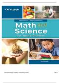 TEST BANK FOR Math and Science for Young Children 9th Edition by Rebecca Howard&comma; Rosalind Charlesworth ISBN&colon;978-0357636565 COMPLETE GUIDE ALL CHAPTERS COVERED 100&percnt; VERIFIED A&plus; GRADE ASSURED&excl;&excl;&excl;&excl;&excl;NEW LATEST UPDATE&excl;&excl;&excl;&excl;&excl;&excl;