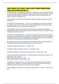 PRO TOOLS 101 LATEST 2026 STUDY GUIDE QUESTIONS AND SOLUTIONS RATED A&plus;