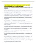 INDUSTRIAL MAINTENANCE EXAMINATION 2026 SET QUESTIONS AND SOLUTIONS RATED A&plus;