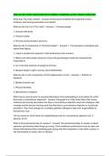 NMC UK CBT STUDY QUESTIONS WITH CORRECT ANSWERS LATEST UPDATE 2026&sol;2027