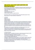 CSRS ACTUAL 2026 STUDY GUIDE QUESTIONS AND SOLUTIONS RATED A&plus;