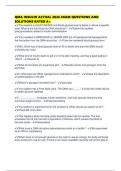 QMA INSULIN ACTUAL 2026 EXAM QUESTIONS AND SOLUTIONS RATED A&plus;