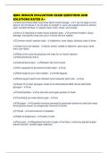 QMA INSULIN EVALUATION EXAM QUESTIONS AND SOLUTIONS RATED A&plus;