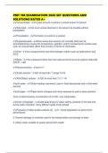 PMT 108 EXAMINATION 2026 SET QUESTIONS AND SOLUTIONS RATED A&plus;