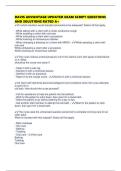 DAVIS ADVANTAGE UPDATED EXAM SCRIPT QUESTIONS AND SOLUTIONS RATED A&plus;