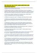EPIC WILLOW 2026 STUDY GUIDE QUESTIONS AND SOLUTIONS RATED A&plus;