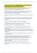 EPIC WILLOW FINAL COMPREHENSIVE EXAM UPDATED QUESTIONS AND SOLUTIONS RATED A&plus;