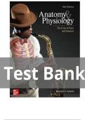 TEST BANK FOR Anatomy & Physiology&colon; The Unity of Form and Function&comma; 10th edition by Kenneth Saladin ISBN&colon; 978-1266145315 COMPLETE GUIDE ALL CHAPTERS COVERED 100&percnt; VERIFIED A&plus; GRADE ASSURED&excl;&excl;&excl;&excl;&excl;NEW LATEST UPDATE&excl;&excl;&excl;&excl;&excl;