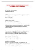 68W LPC EXAM QUESTIONS AND AND ANSWERS 100&percnt; VERIFIED&period;