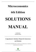 Complete Solutions Manual &mdash; Microeconomics &mdash; David Besanko &mdash; ISBN 9781119554844 &mdash; &lpar;All Chapters Covered 1&ndash;17&comma; Solutions Included&rpar;