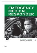TEST BANK FOR Emergency Medical Responder&colon; First on Scene 12th Edition by Chris Le Baudour&comma; Kaitlyn Laur&eacute;lle&comma; Keith Wesley ISBN&colon; 978-0138100407 COMPLETE GUIDE ALL CHAPTERS COVERED 100&percnt; VERIFIED A&plus; GRADE ASSURED&excl;&excl;&excl;&excl;&excl;NEW LATEST UPDATE&excl;&excl;&excl;&excl;&excl;