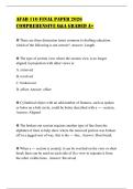 AFAB 110 FINAL PAPER 2026 COMPREHENSIVE Q&A GRADED A&plus;