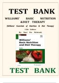 WILLIAMS- BASIC NUTRITION & DIET THERAPY 15TH EDITION BY STACI NIX