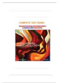 Test Bank for Abnormal Psychology 6th Canadian Edition by Flett