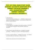 PSYC 387 FINAL EXAM STUDY GUIDE  2026&sol;2027 ACCURATE QUESTIONS WITH  CORRECT DETAILED ANSWERS &vert;&vert;   100&percnt; GUARANTEED PASS  <NEWEST VERSION>  &lpar;ATHABASCA UNIVERSITY&rpar; 