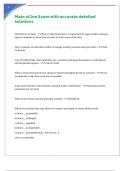 nCino Commercial Lending Exam with accurate detailed solutions