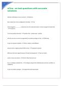 nCino - on test questions with accurate solutions