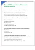 Ncino 2026 Newest Exam with accurate detailed solutions