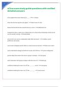 nCino exam study guide questions with verified detailed answers
