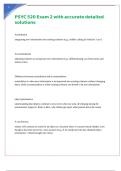PSYC 520 Exam 2 with accurate detailed solutions