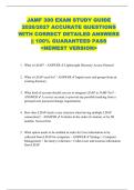JAMF 300 EXAM STUDY GUIDE  2026&sol;2027 ACCURATE QUESTIONS  WITH CORRECT DETAILED ANSWERS  &vert;&vert; 100&percnt; GUARANTEED PASS  <NEWEST VERSION> 