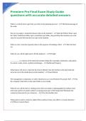Premiere Pro Final Exam Study Guide questions with accurate detailed answers