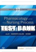 Test Bank for Pharmacology and the Nursing Process&comma; 10th Edition by Lilley and Rainforth