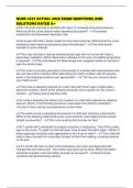 NURS 4331 ACTUAL 2026 EXAM QUESTIONS AND SOLUTIONS RATED A&plus;