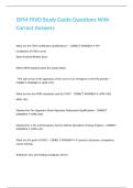 ISFM FSVO Study Guide Questions With Correct Answers&period;