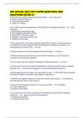 EFD ACTUAL 2026 TEST PAPER QUESTIONS AND SOLUTIONS RATED A&plus;
