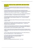 EFD FINAL EXAM ACTUAL QUESTIONS AND SOLUTIONS RATED A&plus;
