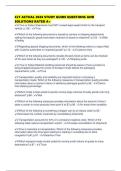 CLT ACTUAL 2026 STUDY GUIDE QUESTIONS AND SOLUTIONS RATED A&plus;