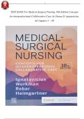 Full Test Bank for Medical-Surgical Nursing&colon; Concepts for Interprofessional Collaborative Care&comma; 10th Edition by Donna D&period; Ignatavicius&comma; Linda A&period; Workman&comma; Linda A&period; Rebar&comma; and Nicole M&period; Heimgartner &vert; Verified Q&A &vert; Detailed Rationales &vert; Updated 2026 Version