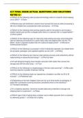 CLT FINAL EXAM ACTUAL QUESTIONS AND SOLUTIONS RATED A&plus;