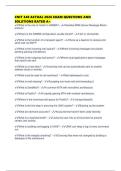 CNIT 340 ACTUAL 2026 EXAM QUESTIONS AND SOLUTIONS RATED A&period;pdf