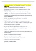 NR 329 ACTUAL UPDATED QUESTIONS AND SOLUTIONS RATED A&period;pdf