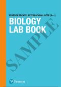 Summary Introduction to Biology Lab Manual -  Biology