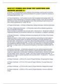 AACE CCT PRIMER 2026 EXAM TEST QUESTIONS AND ANSWERS GRADED A&period;pdf