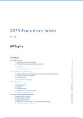 HSC Economics &ndash; Full Syllabus Notes&comma; Case Studies & Graphs