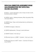 WGU D291 OBJECTIVE ASSESSMENT EXAM 2026 EXAMINATION TEST WITH FULL SOLVED SOLUTIONS