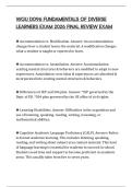 WGU D096 FUNDAMENTALS OF DIVERSE LEARNERS EXAM 2026 FINAL REVIEW EXAM