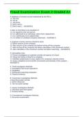 Fraud Examination Exam 2 Graded A&plus;